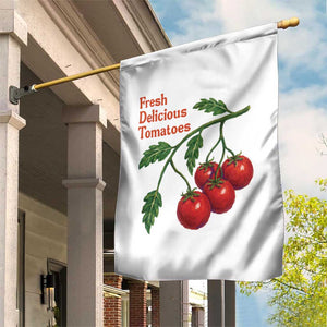 Subtle FDT Garden Flag Fresh Delicious Tomatoes Retro Tomato Vine Graphic Political Humor TS10 Print Your Wear