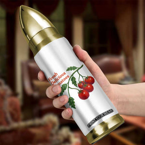 Subtle FDT Bullet Tumbler Fresh Delicious Tomatoes Retro Tomato Vine Graphic Political Humor