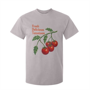 Subtle FDT T Shirt For Kid Fresh Delicious Tomatoes Retro Tomato Vine Graphic Political Humor