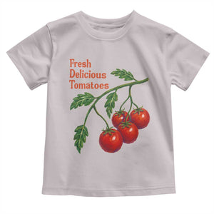 Subtle FDT Toddler T Shirt Fresh Delicious Tomatoes Retro Tomato Vine Graphic Political Humor