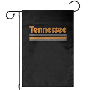 Vintage Tennessee Garden Flag Retro Classic TN Orange Print Retro Three Stripe