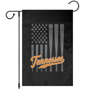 Vintage Tennessee Garden Flag Retro Classic TN Orange Print Retro Baseball American US Flag