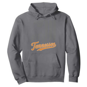 Vintage Tennessee Hoodie Retro Classic TN Orange Print Retro Baseball American US Flag