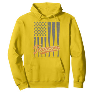 Vintage Tennessee Hoodie Retro Classic TN Orange Print Retro Baseball American US Flag TS10 Daisy Print Your Wear