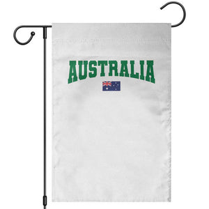 Green Yellow Australia Garden Flag Down Under Team Australia Flag Varsity Lettering Soccer Fans Football Tournament
