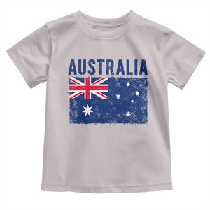 Vintage Australia Flag Toddler T Shirt Distressed Patriotic Country Pride Graphic