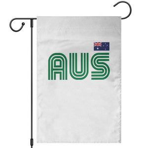 Retro Australia Garden Flag AUS Green Australian Flag Country Pride Graphic