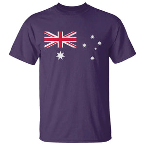 Vintage Australian Flag T Shirt Australia Distressed Patriotic Southern Cross Country Pride Graphic