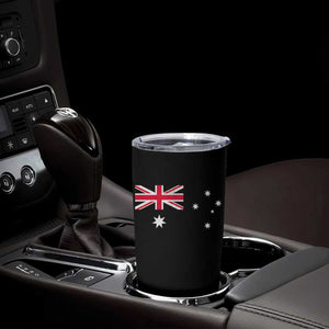 Vintage Australian Flag Tumbler Cup Australia Distressed Patriotic Southern Cross Country Pride Graphic