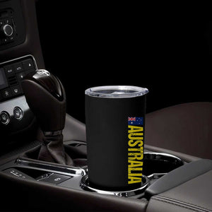 Australia Flag Tumbler Cup Patriotic Country Pride Vertical Text Graphic