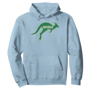 Vintage Kangaroo Australia Hoodie Patriotic Country Pride Graphic Aussie Roo Kangaroo