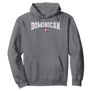 Vintage Dominican Republic Flag Hoodie Retro Varsity Caribbean Pride Heritage Gift TS10 Charcoal Print Your Wear