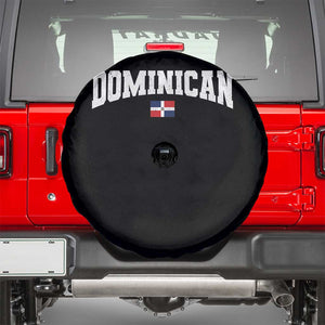 Vintage Dominican Republic Flag Spare Tire Cover Retro Varsity Caribbean Pride Heritage Gift TS10 Black Print Your Wear