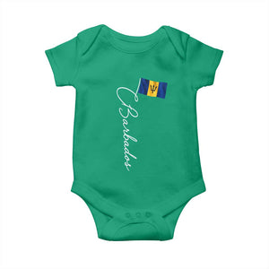 Barbados Flag Baby Onesie Elegant Barbados Pride Patriotic Island Heritage Gift TS10 Irish Green Print Your Wear