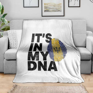 It's In My DNA Barbados Barbadian Throw Blanket Pride Heritage Patriotic Gift TS10 Print Your Wear