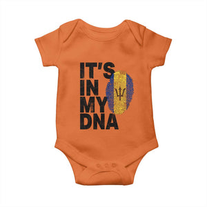 It's In My DNA Barbados Barbadian Baby Onesie Pride Heritage Patriotic Gift TS10 Orange Print Your Wear