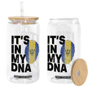 It's In My DNA Barbados Barbadian Glass Can Pride Heritage Patriotic Gift TS10 Print Your Wear