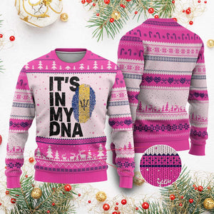 It's In My DNA Barbados Barbadian Ugly Christmas Sweater Pride Heritage Patriotic Gift TS10 Print Your Wear