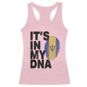 It's In My DNA Barbados Barbadian Racerback Tank Top Pride Heritage Patriotic Gift TS10 Light Pink Print Your Wear