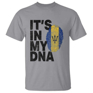 It's In My DNA Barbados Barbadian T Shirt Pride Heritage Patriotic Gift TS10 Sport Gray Print Your Wear