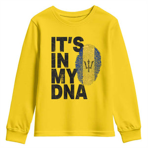 It's In My DNA Barbados Barbadian Youth Sweatshirt Pride Heritage Patriotic Gift TS10 Daisy Print Your Wear