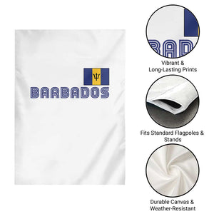 Retro Barbados Garden Flag Vintage Barbadian Souvenir Caribbean Island Pride Heritage Gift TS10 Print Your Wear