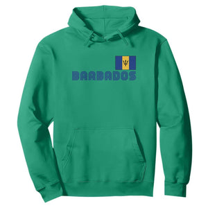 Retro Barbados Hoodie Vintage Barbadian Souvenir Caribbean Island Pride Heritage Gift TS10 Irish Green Print Your Wear