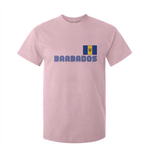 Retro Barbados T Shirt For Kid Vintage Barbadian Souvenir Caribbean Island Pride Heritage Gift TS10 Light Pink Print Your Wear