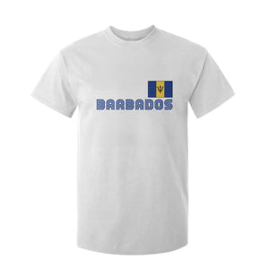 Retro Barbados T Shirt For Kid Vintage Barbadian Souvenir Caribbean Island Pride Heritage Gift TS10 White Print Your Wear