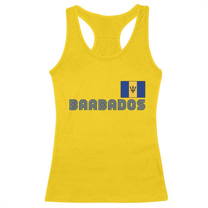 Retro Barbados Racerback Tank Top Vintage Barbadian Souvenir Caribbean Island Pride Heritage Gift TS10 Daisy Print Your Wear