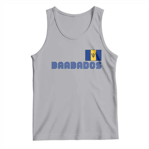 Retro Barbados Tank Top Vintage Barbadian Souvenir Caribbean Island Pride Heritage Gift TS10 Athletic Heather Print Your Wear