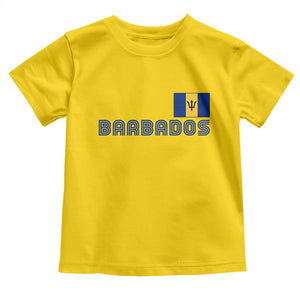 Retro Barbados Toddler T Shirt Vintage Barbadian Souvenir Caribbean Island Pride Heritage Gift TS10 Daisy Print Your Wear