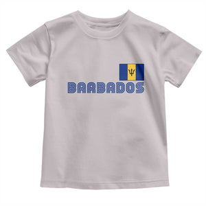 Retro Barbados Toddler T Shirt Vintage Barbadian Souvenir Caribbean Island Pride Heritage Gift TS10 Ice Gray Print Your Wear