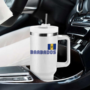 Retro Barbados Tumbler With Handle Vintage Barbadian Souvenir Caribbean Island Pride Heritage Gift TS10 Print Your Wear