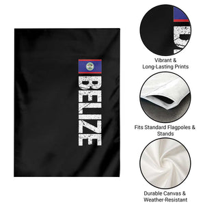 Belize Flag Garden Flag Distressed Central American Pride Heritage Gift TS10 Print Your Wear