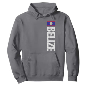 Belize Flag Hoodie Distressed Central American Pride Heritage Gift TS10 Charcoal Print Your Wear