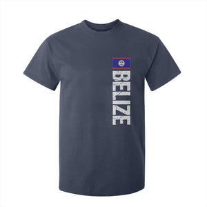 Belize Flag T Shirt For Kid Distressed Central American Pride Heritage Gift TS10 Navy Print Your Wear