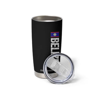 Belize Flag Tumbler Cup Distressed Central American Pride Heritage Gift TS10 Print Your Wear