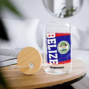 Vintage Belize Glass Can Distressed Flag Central American Pride Heritage Gift TS10 Print Your Wear