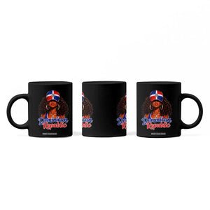 Dominican Republic Princess Coffee Mug Melanin Afro Girl Heritage Gift for Black Girls TS10 Print Your Wear