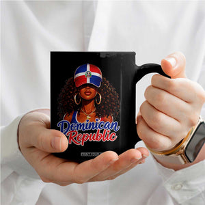 Dominican Republic Princess Coffee Mug Melanin Afro Girl Heritage Gift for Black Girls TS10 Print Your Wear