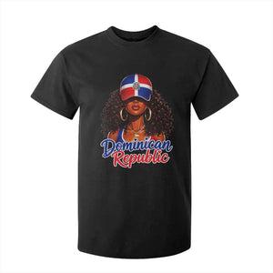 Dominican Republic Princess T Shirt For Kid Melanin Afro Girl Heritage Gift for Black Girls TS10 Black Print Your Wear