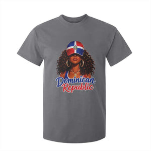Dominican Republic Princess T Shirt For Kid Melanin Afro Girl Heritage Gift for Black Girls TS10 Charcoal Print Your Wear