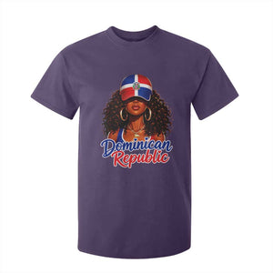 Dominican Republic Princess T Shirt For Kid Melanin Afro Girl Heritage Gift for Black Girls TS10 Purple Print Your Wear