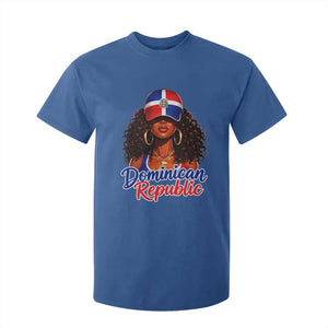 Dominican Republic Princess T Shirt For Kid Melanin Afro Girl Heritage Gift for Black Girls TS10 Royal Blue Print Your Wear