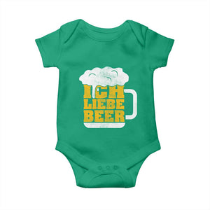Oktoberfest Drinking Baby Onesie Ich Liebe Bier Octoberfest German TS10 Irish Green Print Your Wear