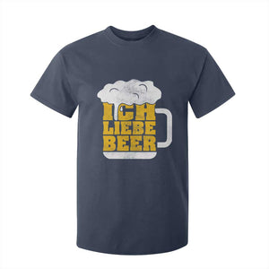 Oktoberfest Drinking T Shirt For Kid Ich Liebe Bier Octoberfest German TS10 Navy Print Your Wear