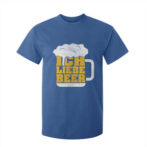 Oktoberfest Drinking T Shirt For Kid Ich Liebe Bier Octoberfest German TS10 Royal Blue Print Your Wear