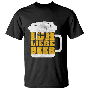 Oktoberfest Drinking T Shirt Ich Liebe Bier Octoberfest German TS10 Black Print Your Wear