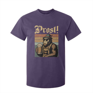 Oktoberfest Bigfoot T Shirt For Kid Vintage German Sasquatch Drinking Prost Lederhose TS10 Purple Print Your Wear